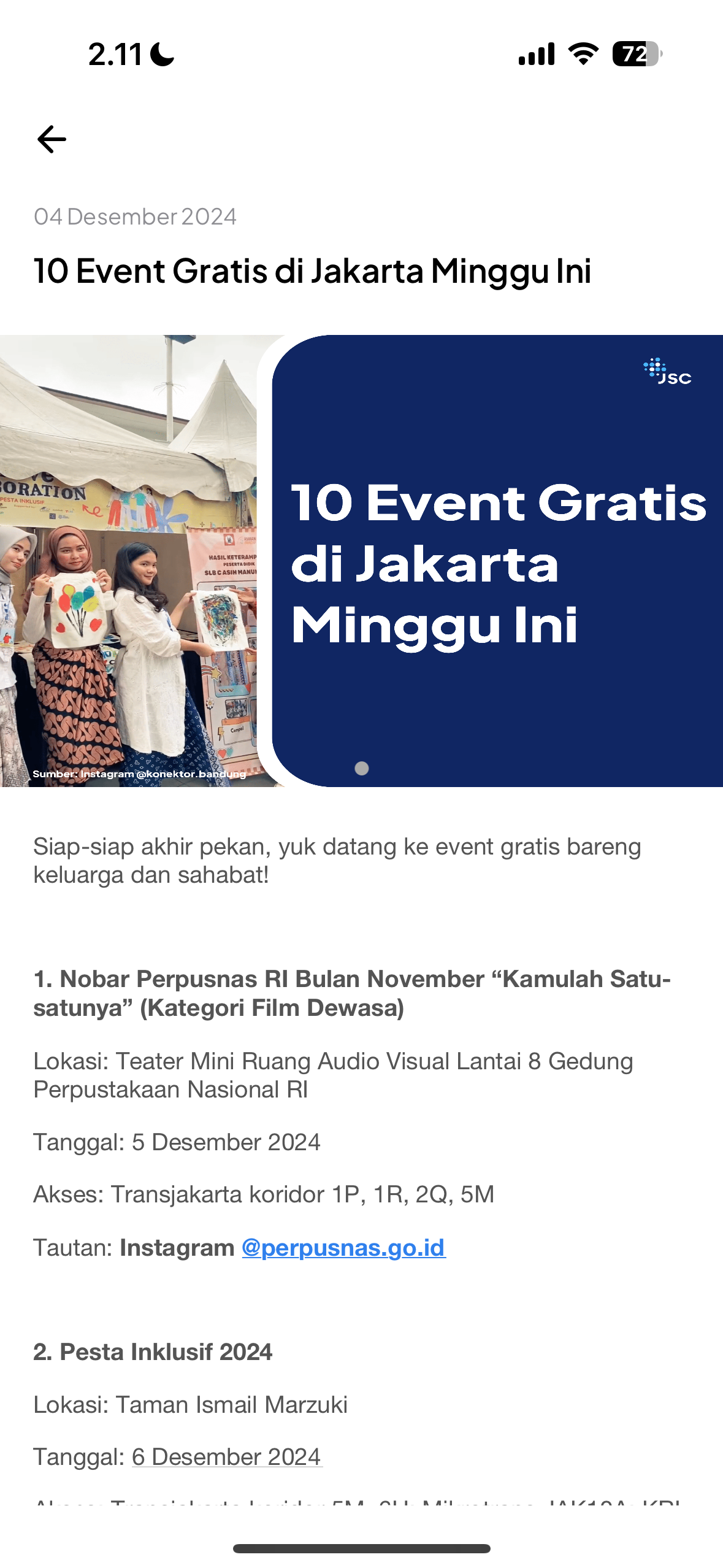 Kenalan dengan Fitur Berita di JAKI